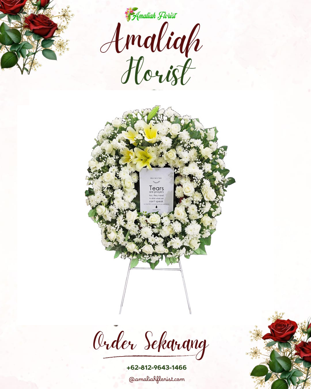 Krans Bunga Duka Tirtamulya